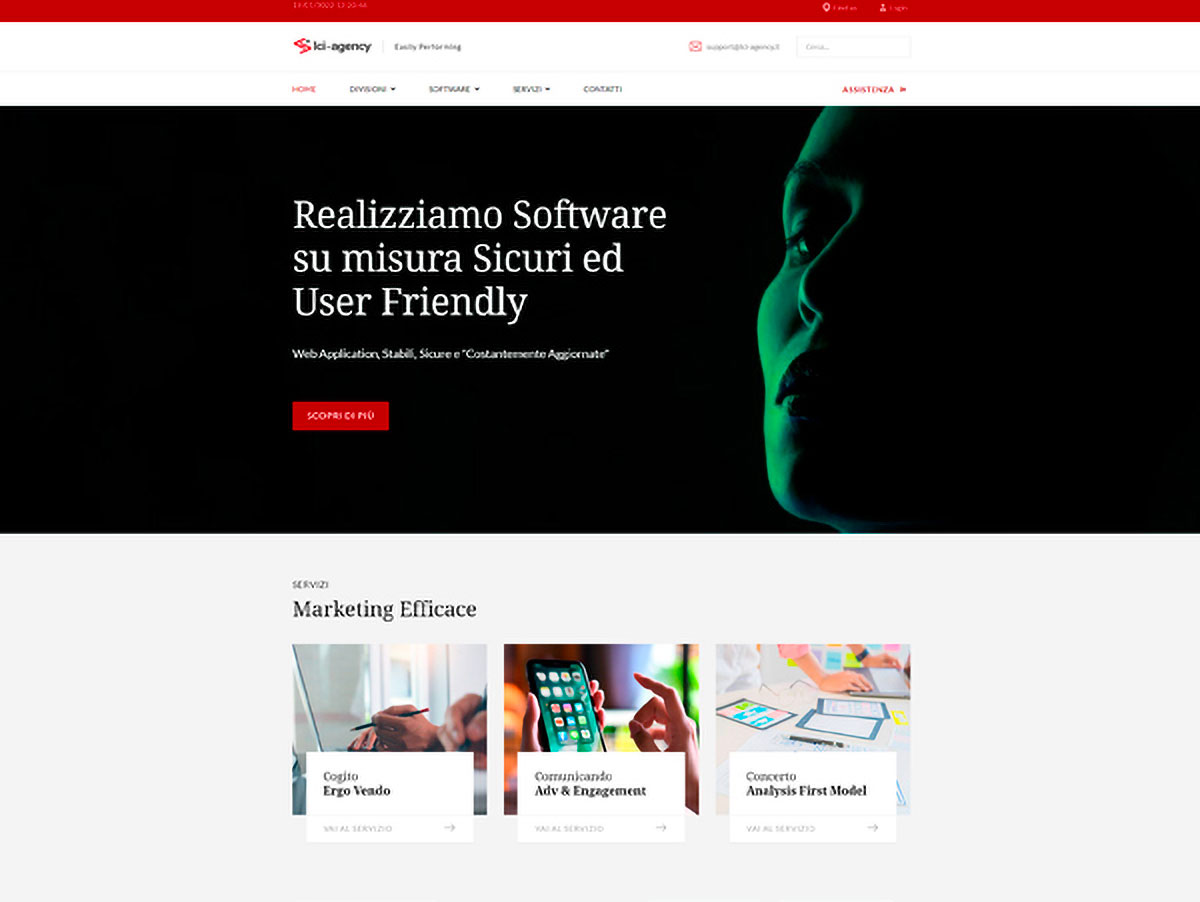 Sito web LCI Agency – web design e sviluppo